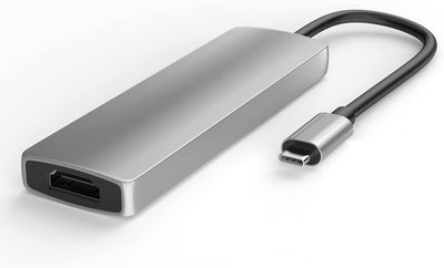 Adapter Macbook Air / Pro-hoz Bivier 6in1 Plug-And-Play, Type-C, Space Grey